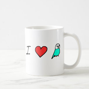 De Café Taza Yo Amo Periquitos