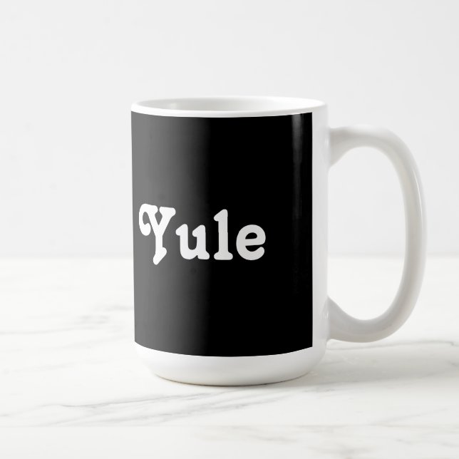 De Café Taza Yule (Derecha)