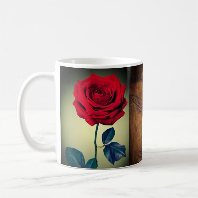 De Café Taza Zen BuddhaToday V1 #32 - Rosa Buddha  (Izquierda)