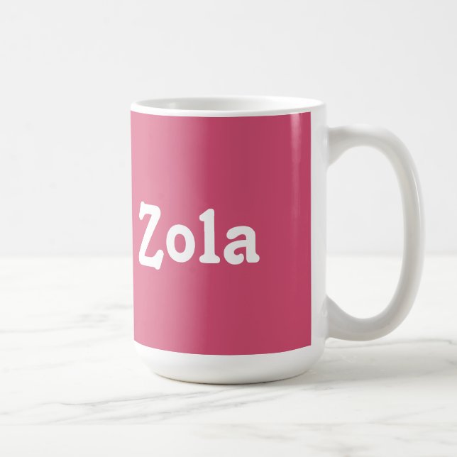 De Café Taza Zola (Derecha)