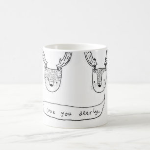 De Café Te amo deerly taza
