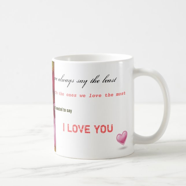 De Café "TE AMO" taza (Derecha)