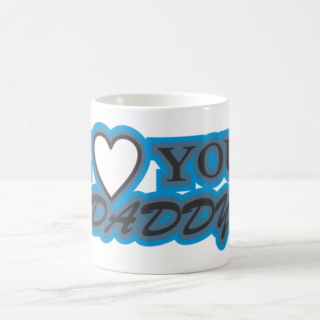 De Café Te amo taza del papá (Centro)