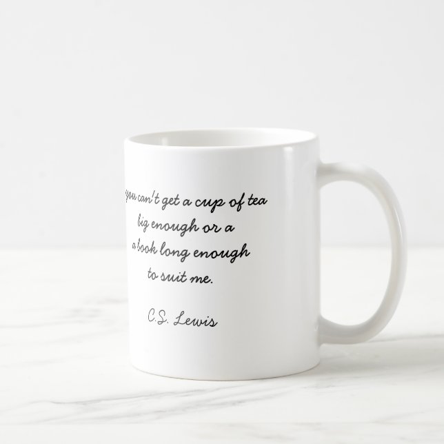 De Café TÉ taza LARGA GRANDE/del LIBRO (Derecha)