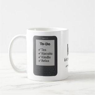 De Café Té y las galletas - encienda la taza del teclado