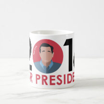 Ted Cruz 2016 para la taza del personalizado del