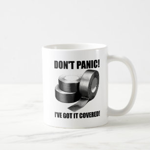 De Café Tengo Cubierto Taza Divertida