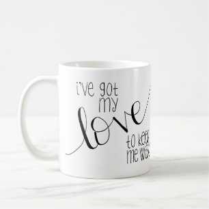 De Café Tengo mi amor para guardarme taza caliente