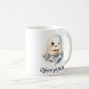 De Café Tienes Esto Taza Amistosa Boo