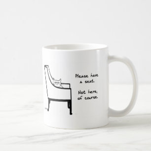 De Café Todas las sillas pertenecen al gato - taza