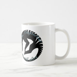 De Café Todavía del Thylacine taza viva w/text