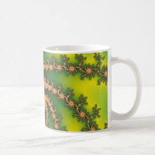 De Café Torsión del cielo - taza del fractal