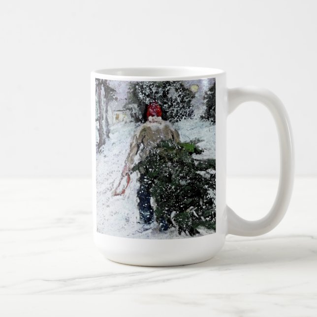 De Café Traer a casa la taza del árbol (Derecha)