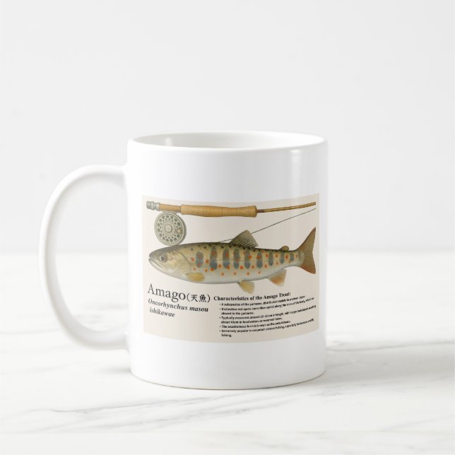 De Café Trucha Nativa Japonesa – Taza Amago (Izquierda)