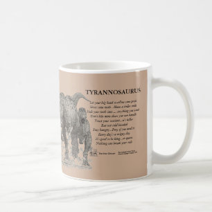 De Café Tyrannosaurus su taza interna Gregory Paul del