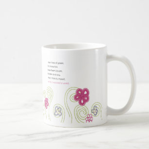 De Café una qué taza maravillosa del mundo