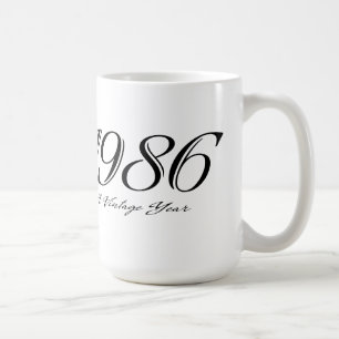De Café Una taza del año 1986 del vintage