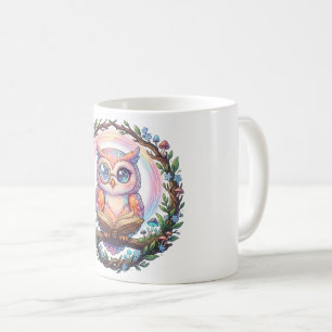De Café ¡Una taza del Búho Erudito Celestial Divertida!