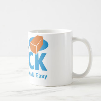De Café Una taza del logotipo del ladrillo