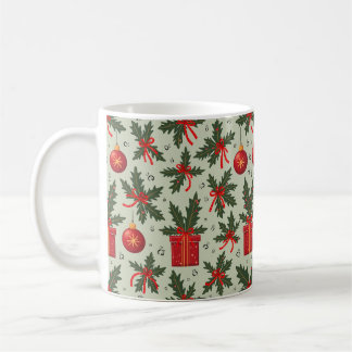 De Café una taza para un fiesta Navidad