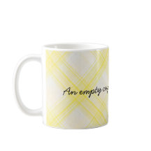 Una taza vacía...