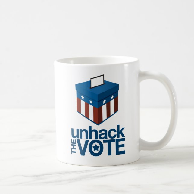 De Café Unhack la taza del voto (Derecha)