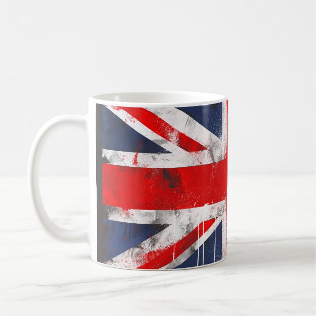 De Café Union Jack - taza (Izquierda)