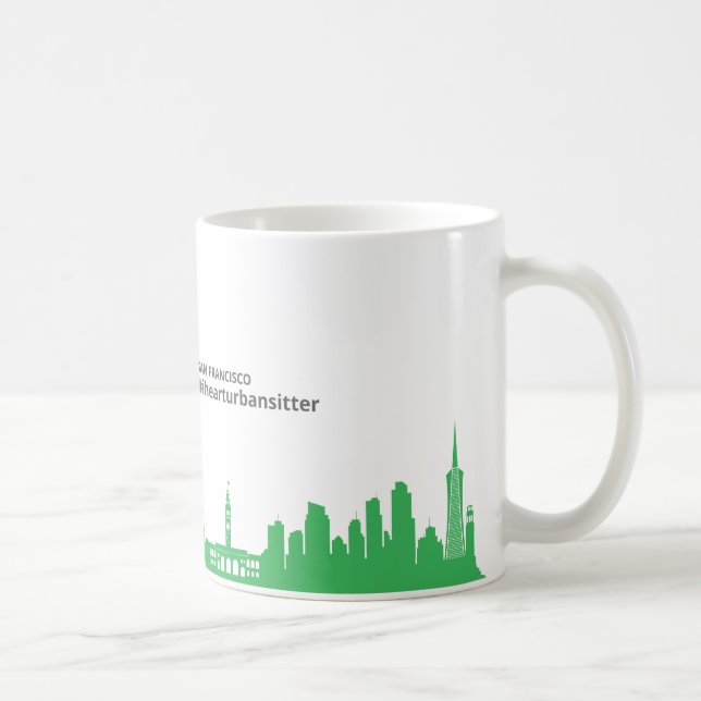 De Café UrbanSitter SF - Taza (Derecha)