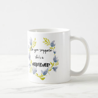 De Café Usted la supone es una taza del wildflower