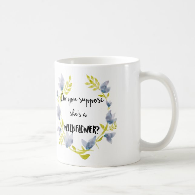 De Café Usted la supone es una taza del wildflower (Derecha)