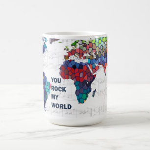De Café Usted oscila mi taza del mundo