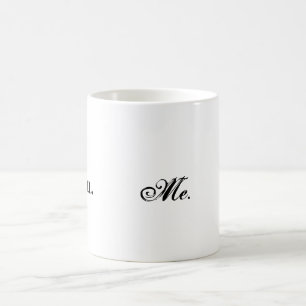 De Café Usted yo nosotros taza