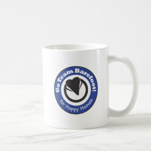 De Café ¡Va el equipo descalzo! Taza