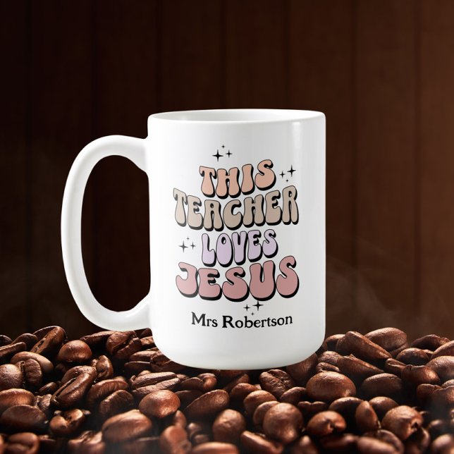 De Café Valoración personalizada del profesor retro taza d (Subido por el creador)
