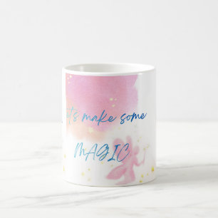 De Café Vamos a Hacer Alguna Magia Taza – Cute Sparkle Caf