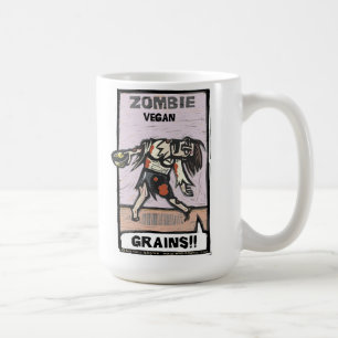 De Café Vegano del zombi y fontanero del zombi - taza