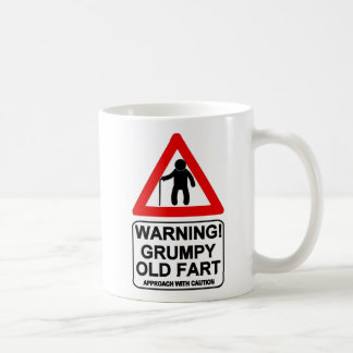 De Café Viejos gruñones Fart taza. Taza amonestadora para
