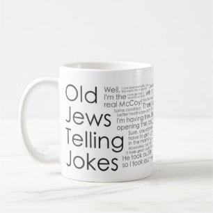 De Café Viejos judíos que cuentan chistes: ¡La taza del