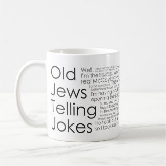 De Café Viejos judíos que cuentan chistes: ¡La taza del