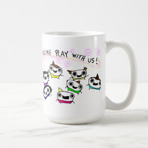 De Café "Viene el juego con nosotros" taza