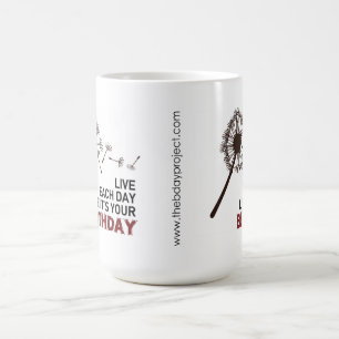 De Café Vive cada día como es su taza del cumpleaños