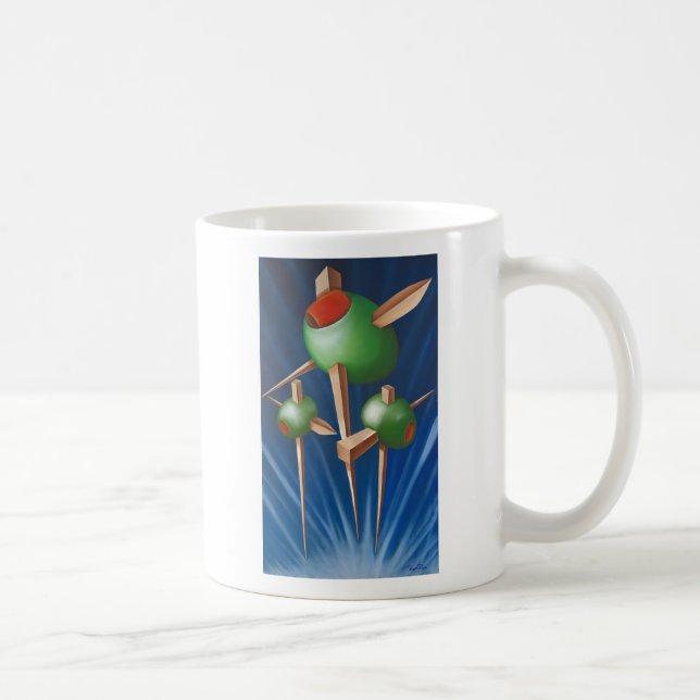 De Café (Viviré) taza "verde oliva" (Derecha)