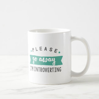 De Café Voy por favor lejos introverting la taza del cofee