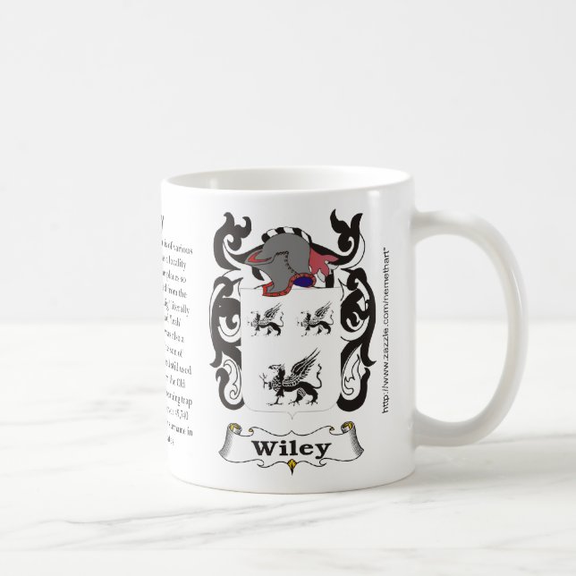 De Café Wiley, el origen y significado en una taza (Derecha)