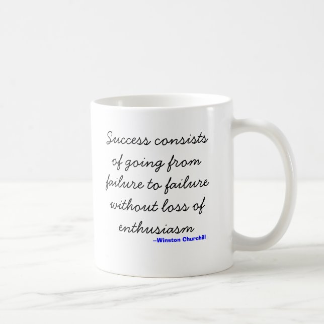 De Café Winston Churchill define la taza del éxito (Derecha)