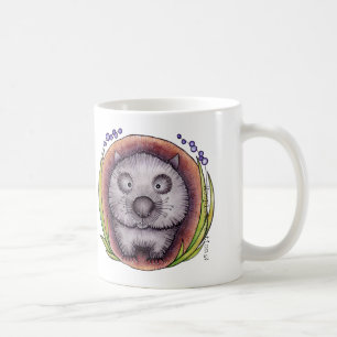 De Café "Wombie" la taza del wombat