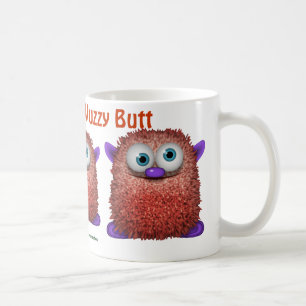De Café Woozle the Cuadridíamente Wuzzy Butt que bebe taza