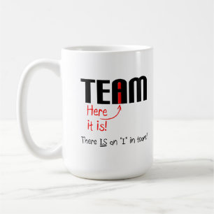 De Café Yo en taza divertida del equipo