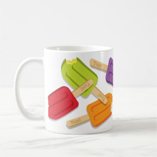 De Café ¡Yum! Taza del Popsicle