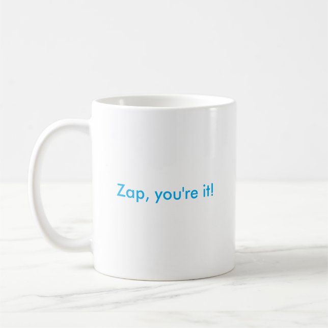 De Café ¡Zap, usted son él! taza (Izquierda)